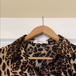 Cheetah pattern top